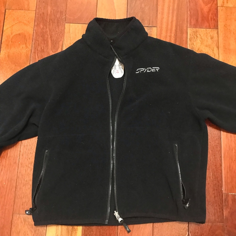 Women’s fleece spyder jacket